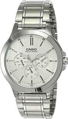 Casio Enticer Analog White Dial Men's Watch